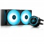 COOLER DeepCool CPU universal. cu LICHID. soc LGA2011(3)/1366/115x & FMx/AM4/AM3x/AM2x - GAMMAXX L240T BLUE